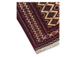 Incredible Afghan Turkman carpet 126 x 81 cm - Image 4