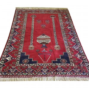Fine rare piece Afghan Turkman carpet 202 x 120 cm