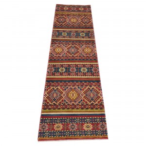 Gorgeous Afghan Ariana Carpet 306 x 84cm