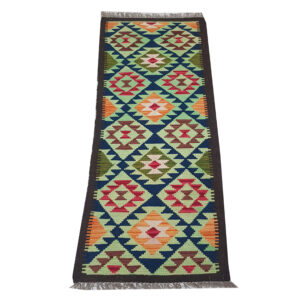 Gorgeous Afghan Maimana kilim 202 x 60cm