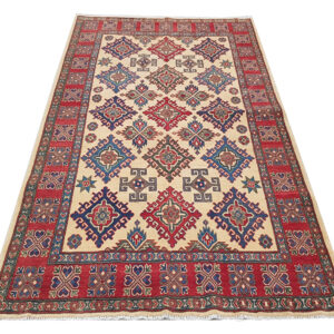 Gorgeous Afghan Kazaq Carpet 244 x 166cm