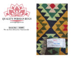 Gorgeous Handmade Maimana kilim 200-X-65 cm - Image 4