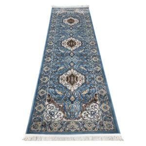 Blue Kashan Design Runner