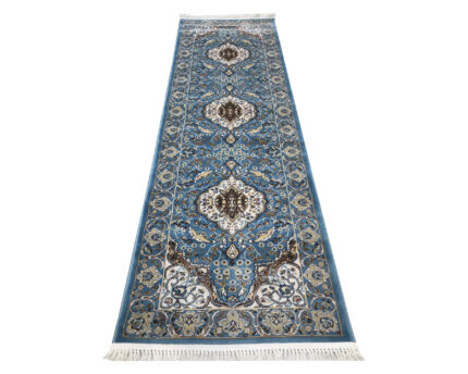 Blue Kashan Design Runner