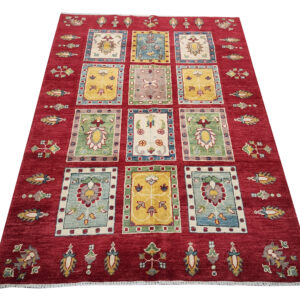 Gorgeous Afghan Ariana Choubi Carpet 180 x 123 cm