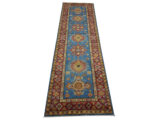 Gorgeous Afghan Handmade Kazaq Carpet 308 X 84 cm - Image 2