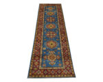 Gorgeous Afghan Handmade Kazaq Carpet 308 X 84 cm
