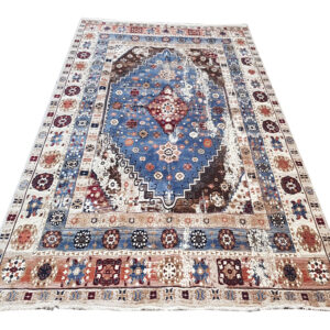 Stunning Blue vintage design Carpet 340 x 240 cm