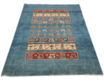 Gorgeous Afghan Handmade Ariana Carpet 183 x 127 - Image 2