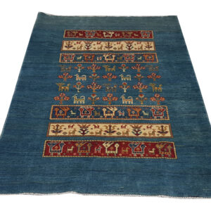 Gorgeous Afghan Handmade Ariana Carpet 183 x 127
