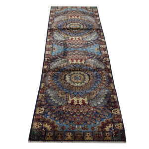 Gorgeous Peacock design Ariana Carpet 304 x 84 cm