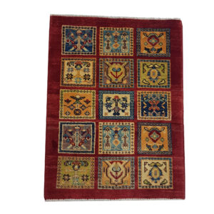 Fine Afghan Handmade Ariana Carpet 91 x 64 cm