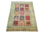 Beautiful color washed Afghan Ariana Carpet 155 x 105 cm
