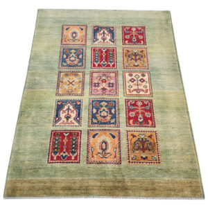 Beautiful color washed Afghan Ariana Carpet 155 x 105 cm
