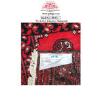 Gorgeous Red Afghan Carpet 60 x 40 cm - Image 2
