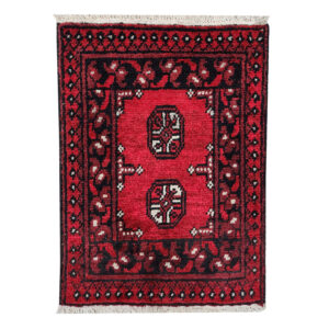 Gorgeous Red Afghan Carpet 60 x 40 cm