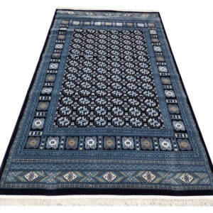 Stunning Navy bukhara Persian design Carpet 290 x 200 CM