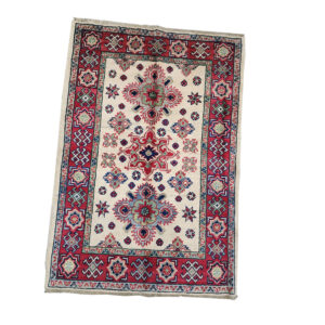 Gorgeous Afghan Handmade Kazaq Carpet 119x85cm