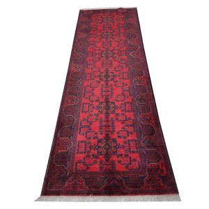 Fine Afghan Turkman carpet 298 X 85 cm
