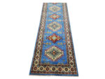 Gorgeous Afghan Handmade Kazaq Carpet 373 X 83cm - Image 3