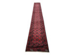 Beautiful Red Afghan Runner 579 x 77 CM - Image 2
