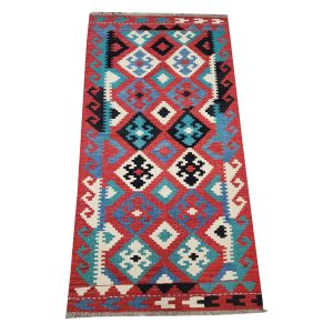Stunning Afghan Choubi kilim 201 X 84 CM