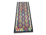 Gorgeous Afghan Handmade Choubi kilim 408 x 81 CM - Image 2