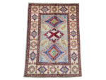 Fine Afghan Handmade Kazaq Carpet 121 x 82 cm