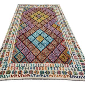 Beautiful Afghan Choubi kilim Runner 401 x 290 CM