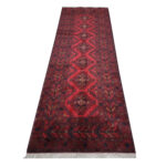 Stunning Turkman Handmade Carpet 295 X 80 cm