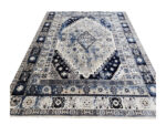 Stunning Blue Grey vintage design Carpet 340 x 240 cm - Image 3