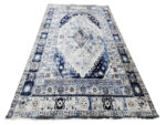 Stunning Blue Grey vintage design Carpet 340 x 240 cm - Image 2