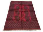 Red Afghan Carpet