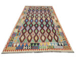 Incredible Afghan Handmade Kilim Rug 354 x 253 CM - Image 2