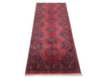 Fine Turkman Handmade Carpet 289 x 80 cm - Image 4
