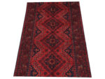 Fine Turkman Handmade Carpet 289 x 80 cm - Image 3