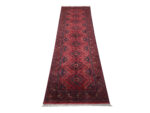 Fine Turkman Handmade Carpet 289 x 80 cm