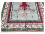 Fine Afghan Handmade Kazaq Carpet 173 x 121 CM - Image 3