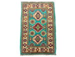 Gorgeous Afghan Handmade Kazaq Carpet 89 X 62 CM - Image 4