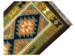 Gorgeous Afghan Maimana kilim Rug 198 x 65 CM - Image 4
