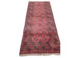 Fin Quality Red Afghan Runner 378 x 80 CM - Image 3