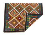 Gorgeous Afghan Maimana kilim 197 x 129 CM - Image 5
