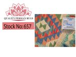 Gorgeous Afghan Handmade Kilim 119 x 87 CM - Image 6