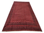 Rare custom made Large Red Afghan Handmade  488 x 389 cm