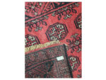 Stunning Red Afghan Handmade Runner 356 x 77 CM - Image 5