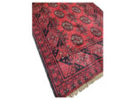 Stunning Red Afghan Handmade Runner 356 x 77 CM - Image 4
