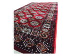 Red Bukhara Carpet Runner 300 x 80 cm - Image 4