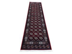 Red Bukhara Carpet Runner 300 x 80 cm - Image 2