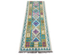 Stunning Afghan Choubi kilim Runner 294 x 85 CM - Image 3