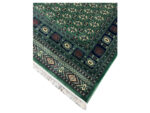 Fine Bukhara design green Carpet 230 x 160 cm - Image 4